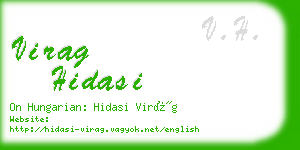 virag hidasi business card